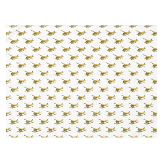 Afbeelding van de Seaplane cartoon Tafelkleed (Voorkant (Horizontaal))