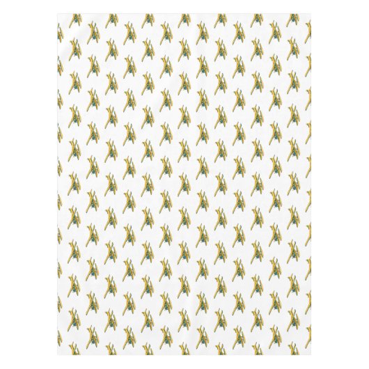 Afbeelding van de Seaplane cartoon Tafelkleed (Voorkant)