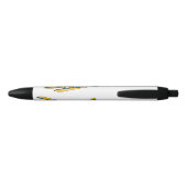 Afbeelding van de Seaplane cartoon Zwarte Inkt Pen (Achterkant)
