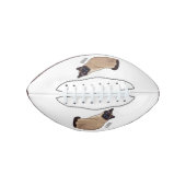 Afbeelding van de Siamese cartoon American Football (Voorkant)