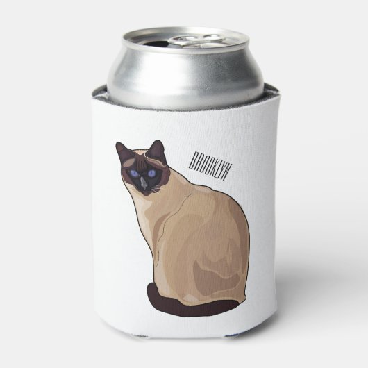 Afbeelding van de Siamese cartoon Blikjeskoeler (Blikje Voorkant)