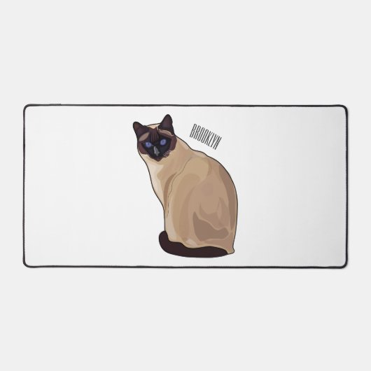 Afbeelding van de Siamese cartoon Bureaumat (Voorkant)