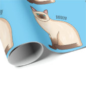 Afbeelding van de Siamese cartoon Cadeaupapier (Rol Hoek)