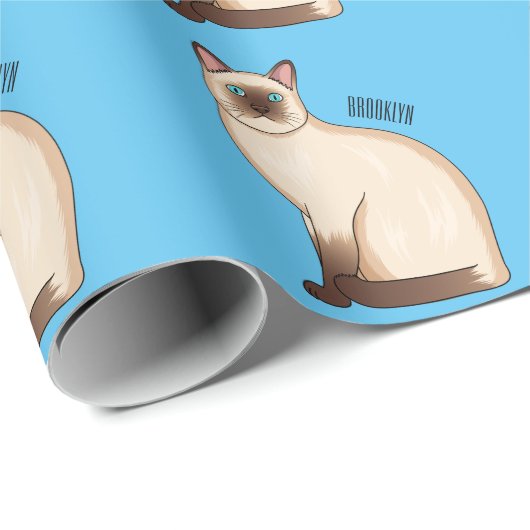 Afbeelding van de Siamese cartoon Cadeaupapier (Rol Hoek)