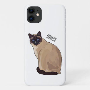 Afbeelding van de Siamese cartoon Case-Mate iPhone Case