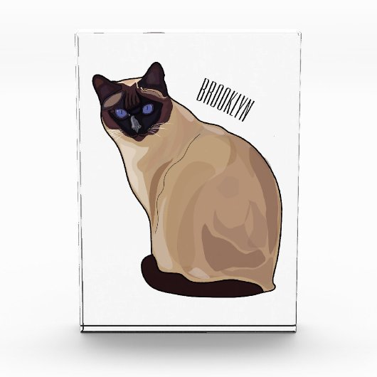Afbeelding van de Siamese cartoon Fotoblokken (Voorkant)