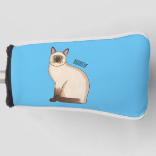 Afbeelding van de Siamese cartoon Golfheadcover
