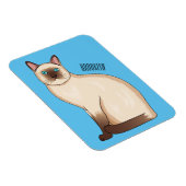 Afbeelding van de Siamese cartoon Magneet (Rechterzijde)