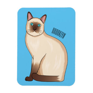 Afbeelding van de Siamese cartoon Magneet