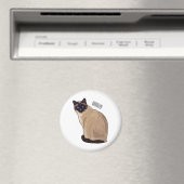 Afbeelding van de Siamese cartoon Magneet (Insitu (Vaatwasser))