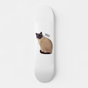 Afbeelding van de Siamese cartoon Persoonlijk Skateboard