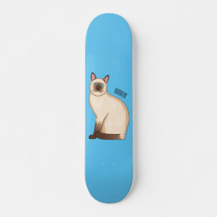 Afbeelding van de Siamese cartoon Persoonlijk Skateboard