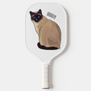Afbeelding van de Siamese cartoon Pickleball Paddle