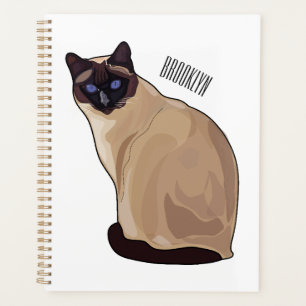 Afbeelding van de Siamese cartoon Planner