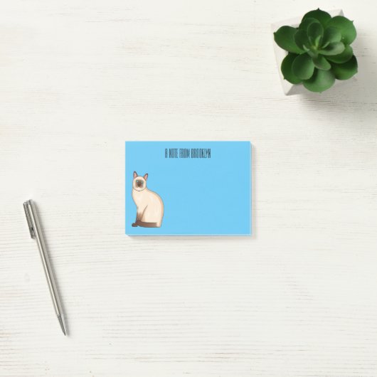 Afbeelding van de Siamese cartoon Post-it® Notes (Kantoor)