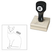 Afbeelding van de Siamese cartoon Rubberstempel (Gestempeld)
