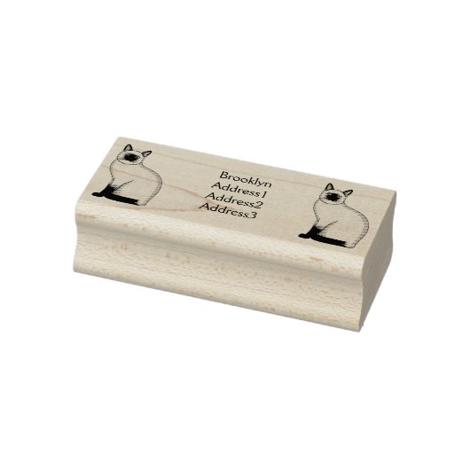 Afbeelding van de Siamese cartoon Rubberstempel (Stempel)