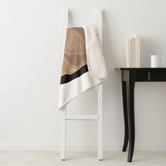 Afbeelding van de Siamese cartoon Sherpa Deken (In situ)