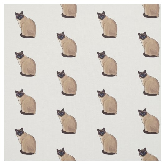 Afbeelding van de Siamese cartoon Stof (Swatch)
