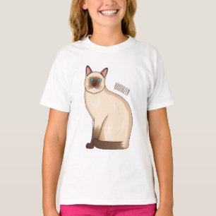 Afbeelding van de Siamese cartoon T-shirt