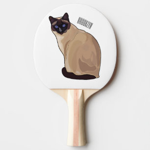 Afbeelding van de Siamese cartoon Tafeltennisbatje