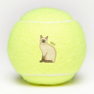Afbeelding van de Siamese cartoon Tennisballen