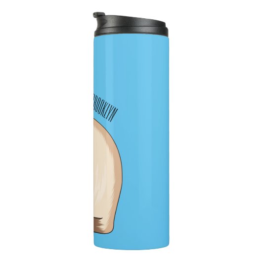 Afbeelding van de Siamese cartoon Thermosbeker (Geroteerd rechts)