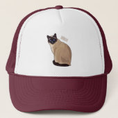 Afbeelding van de Siamese cartoon Trucker Pet (Voorkant)
