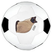 Afbeelding van de Siamese cartoon Voetbal (Gedraaid)