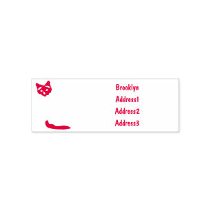 Afbeelding van de Siamese cartoon Zelfinktende Stempel