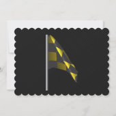 Afbeelding van de uitnodiging van de Golfer Retire (Achterkant)