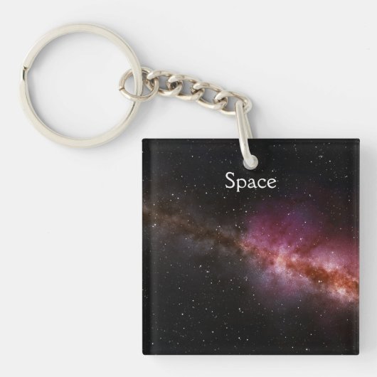 Afbeelding van de universum sleutelhanger (voorkant)