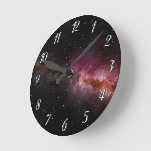 Afbeelding van de universum wandklok (Hoek)