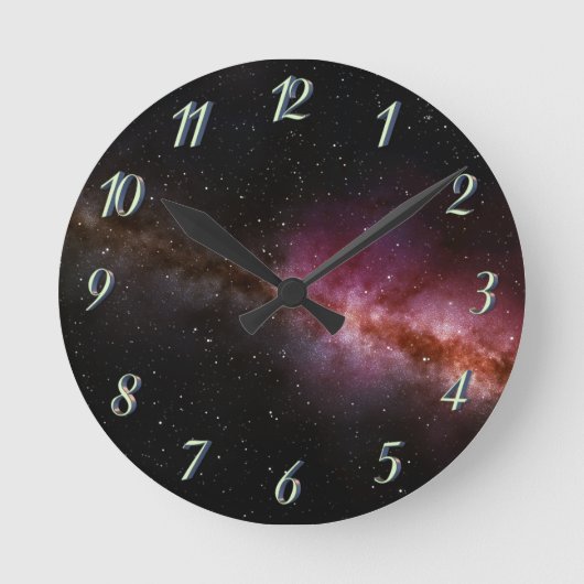 Afbeelding van de universum wandklok (Voorkant)