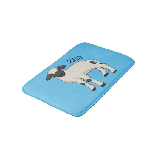 Afbeelding van de Valais Blwlese-cartoon Badmat (Gekanteld)