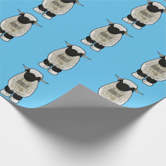 Afbeelding van de Valais Blwlese-cartoon Cadeaupapier (Hoek)