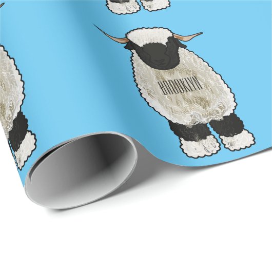 Afbeelding van de Valais Blwlese-cartoon Cadeaupapier (Rol Hoek)