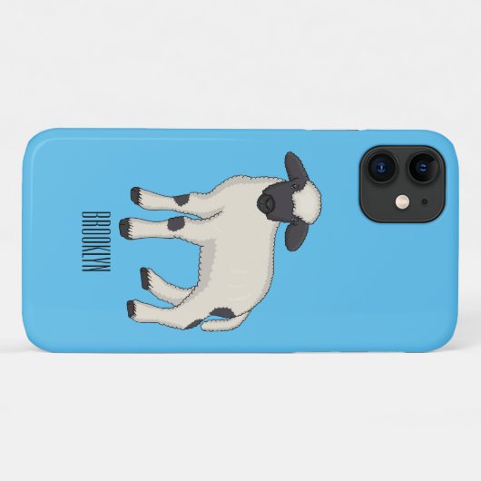Afbeelding van de Valais Blwlese-cartoon Case-Mate iPhone Case (Achterkant (horizontaal))