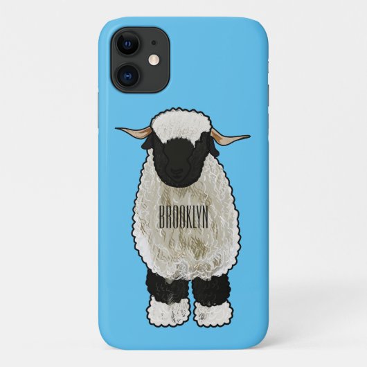Afbeelding van de Valais Blwlese-cartoon Case-Mate iPhone Case (Achterkant)