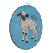 Afbeelding van de Valais Blwlese-cartoon Dartbord (Voorkant Links)