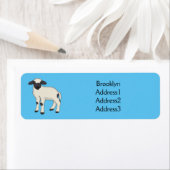 Afbeelding van de Valais Blwlese-cartoon Etiket (Insitu)