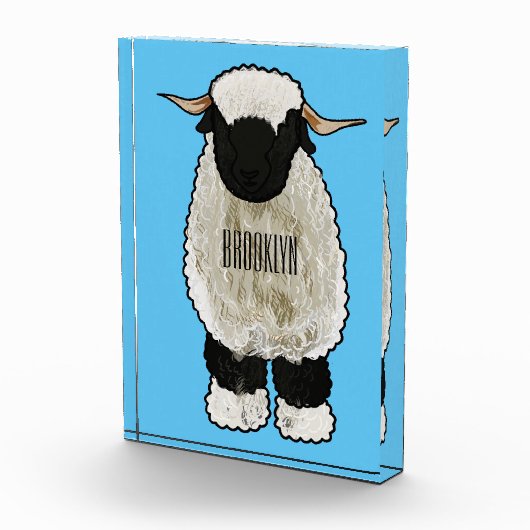 Afbeelding van de Valais Blwlese-cartoon Fotoblokken (Rechts)