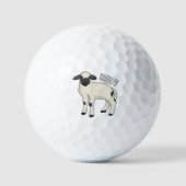Afbeelding van de Valais Blwlese-cartoon Golfballen (Voorkant)
