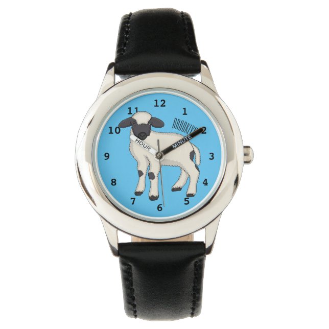 Afbeelding van de Valais Blwlese-cartoon Horloge (Voorkant)