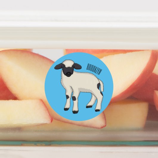 Afbeelding van de Valais Blwlese-cartoon Labels (Aangebracht)