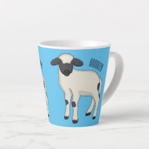 Afbeelding van de Valais Blwlese-cartoon Latte Mok