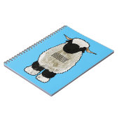 Afbeelding van de Valais Blwlese-cartoon Notitieboek (Linkerzijde)