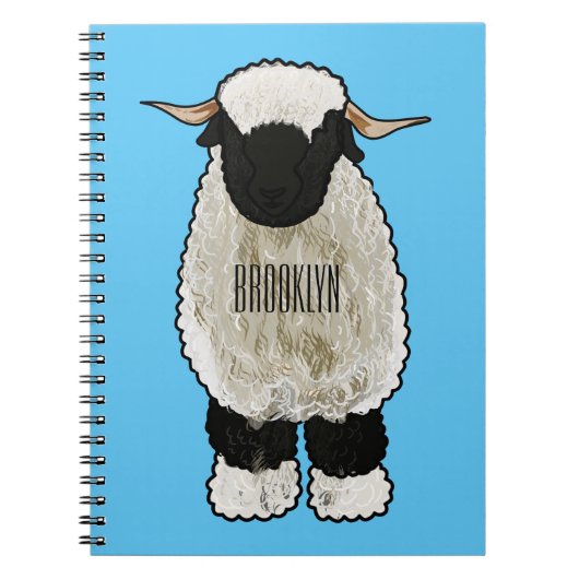 Afbeelding van de Valais Blwlese-cartoon Notitieboek (Voorkant)