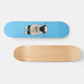 Afbeelding van de Valais Blwlese-cartoon Persoonlijk Skateboard (Horizontaal)