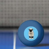 Afbeelding van de Valais Blwlese-cartoon Pingpongbal (Net)